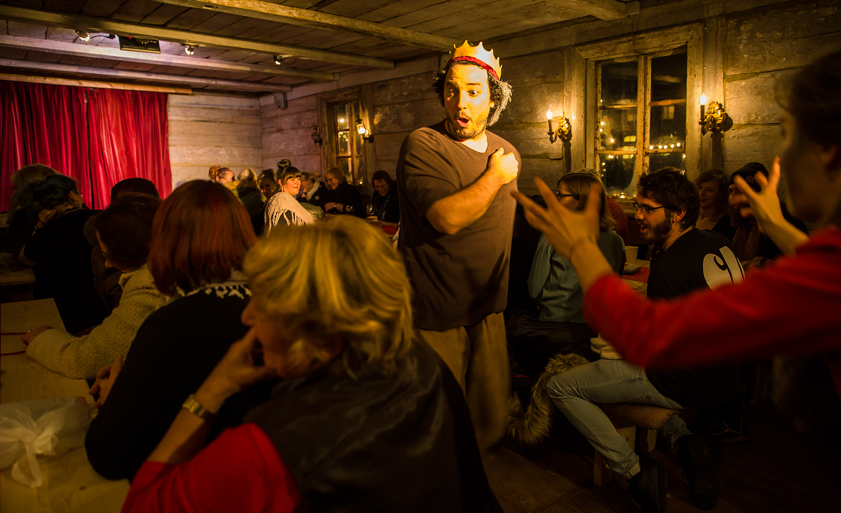 Hexenberg Ensemble in der Märchenhütte: Theater für Erwachsene