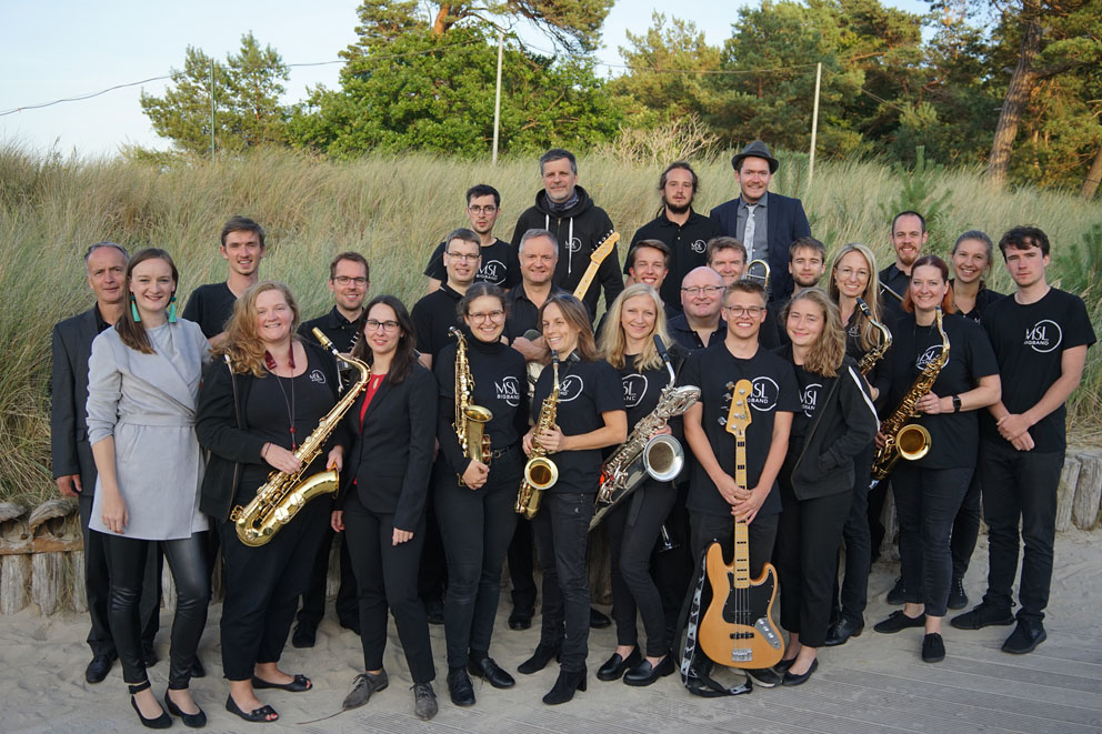 MSL Big Band: Foto aller Orchestermitglieder