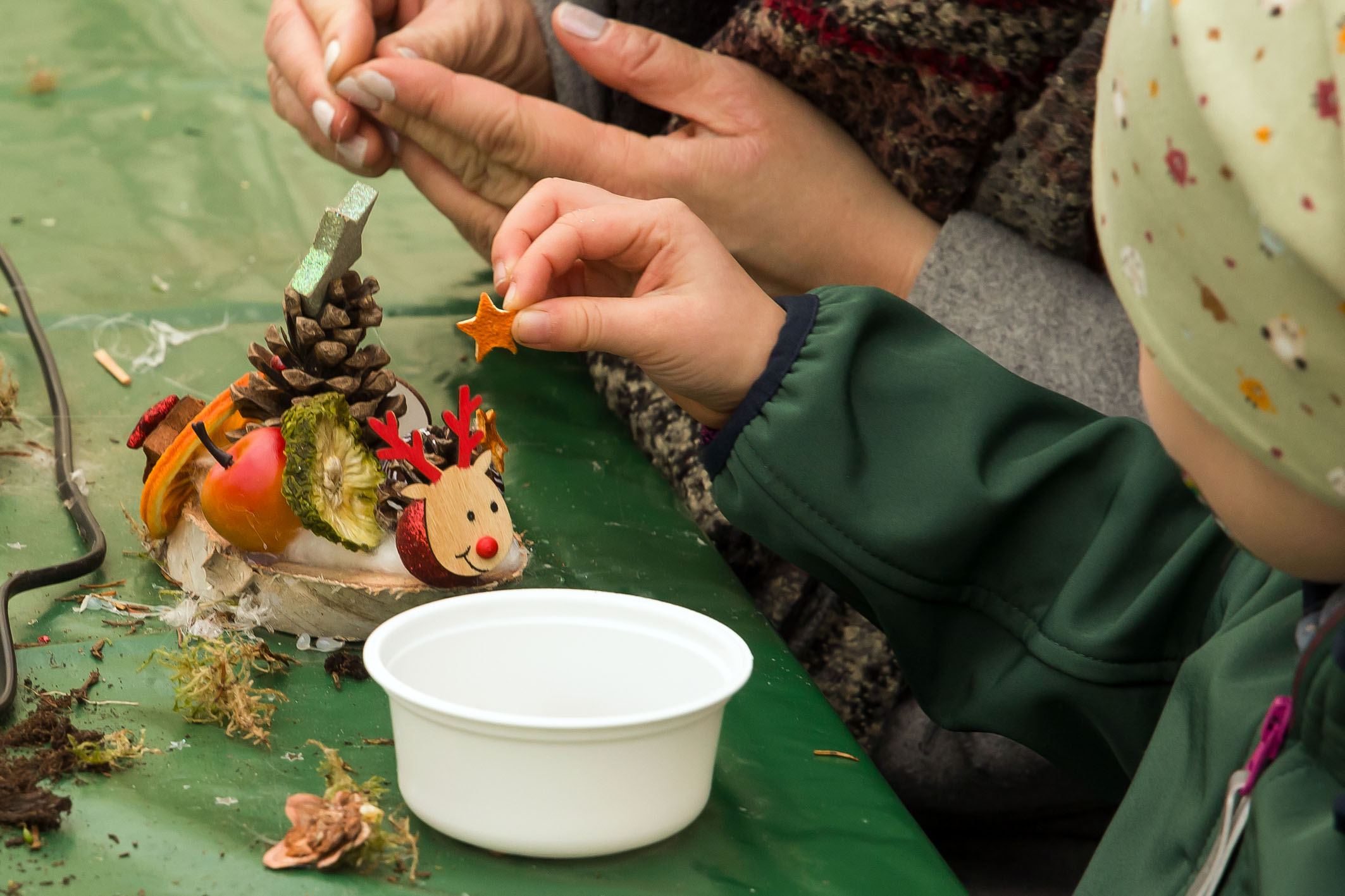 Basteln mit Naturmaterialien