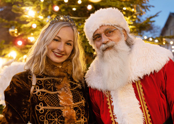 Weihnachtsengel und Weihnachtsmann, Foto: Daniela Incoronato