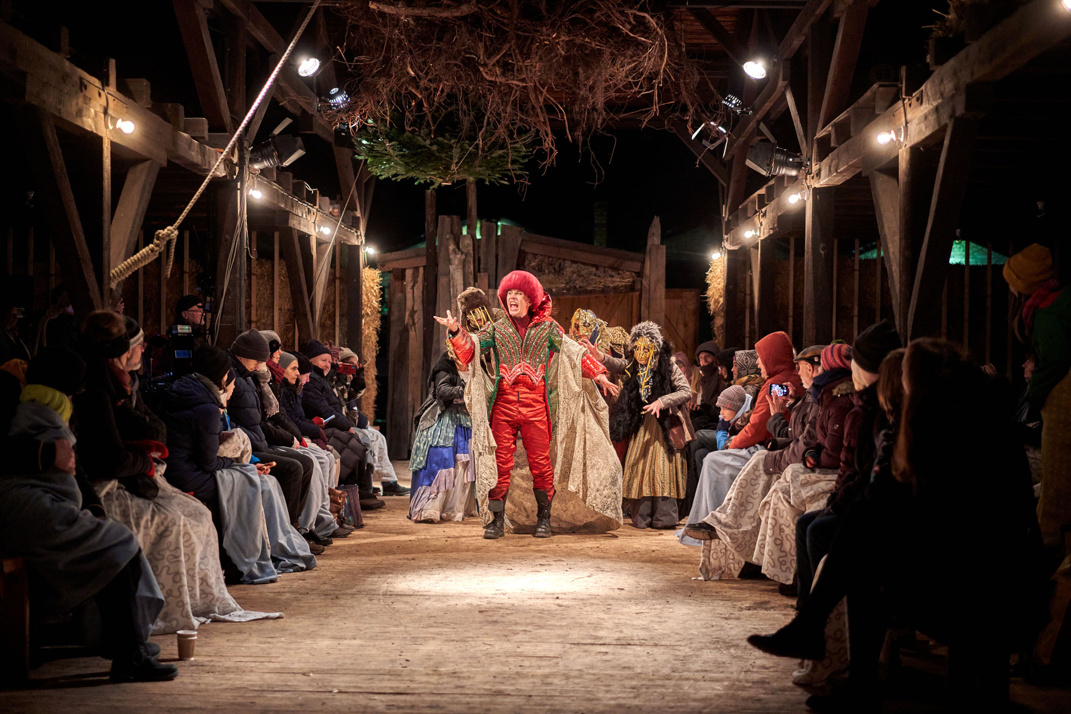 Märchennacht in der Schwarzen Scheune bei Späth: Aufführung mit Publikum